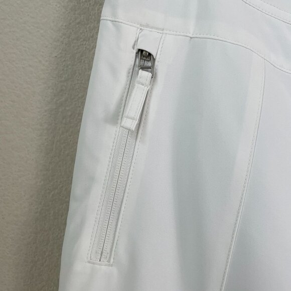 NEW Obermeyer Teen Girls XL Brooke White Snow Pants Ski Snowboard Insulated - Picture 14 of 14